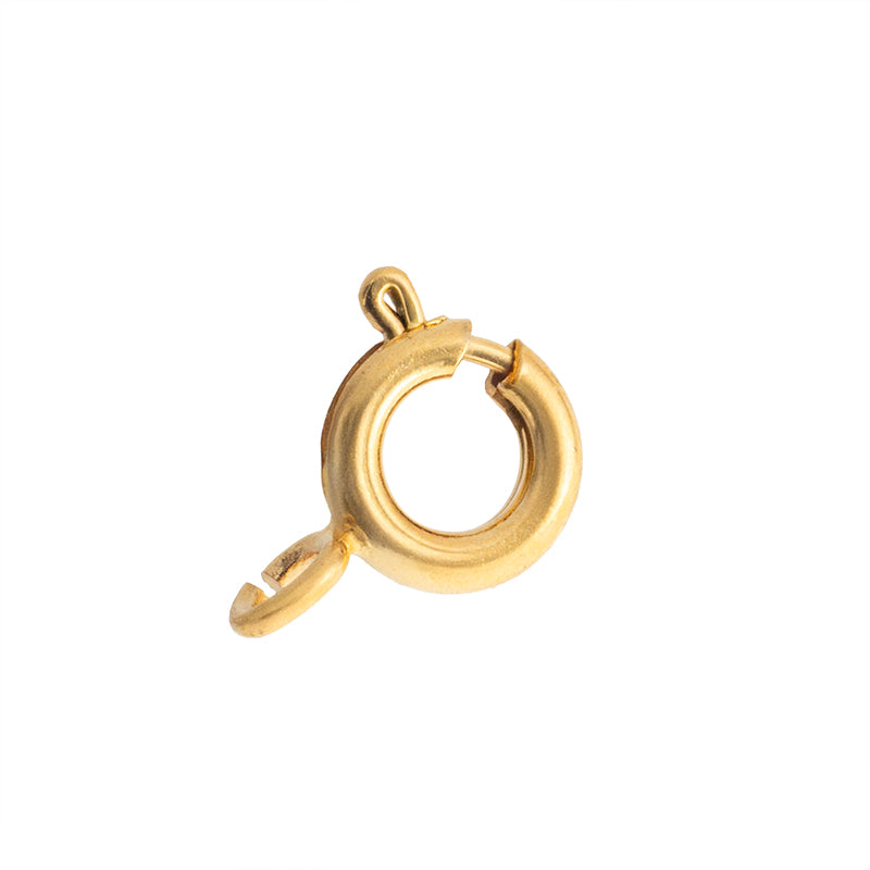 Broche Bandola 6mm Dorado Brillante