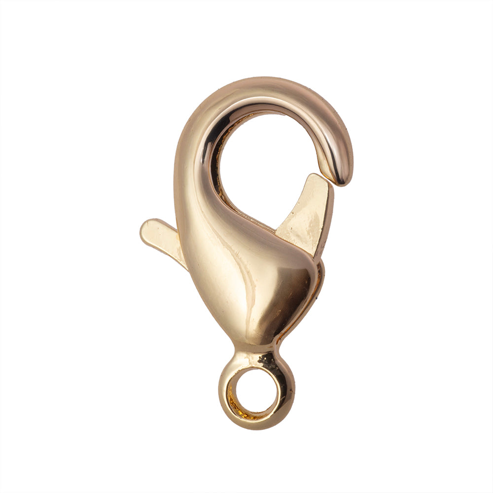 Broche Cangrejo 15x8mm Dorado