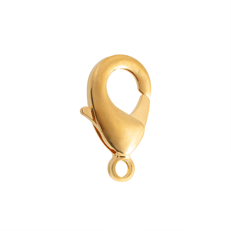 Broche Cangrejo 19x10mm Dorado Brillante 1