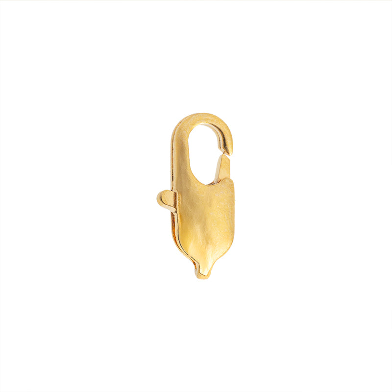 Broche Langosta 14.5x7mm Dorado Brillante