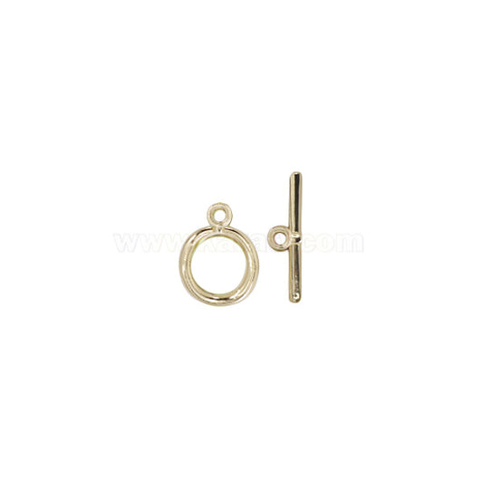 Broche T 19x11.5mm Dorado