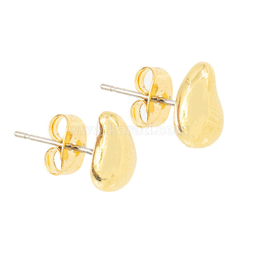 Broquel Chapa Gota 10.5x12mm Dorado