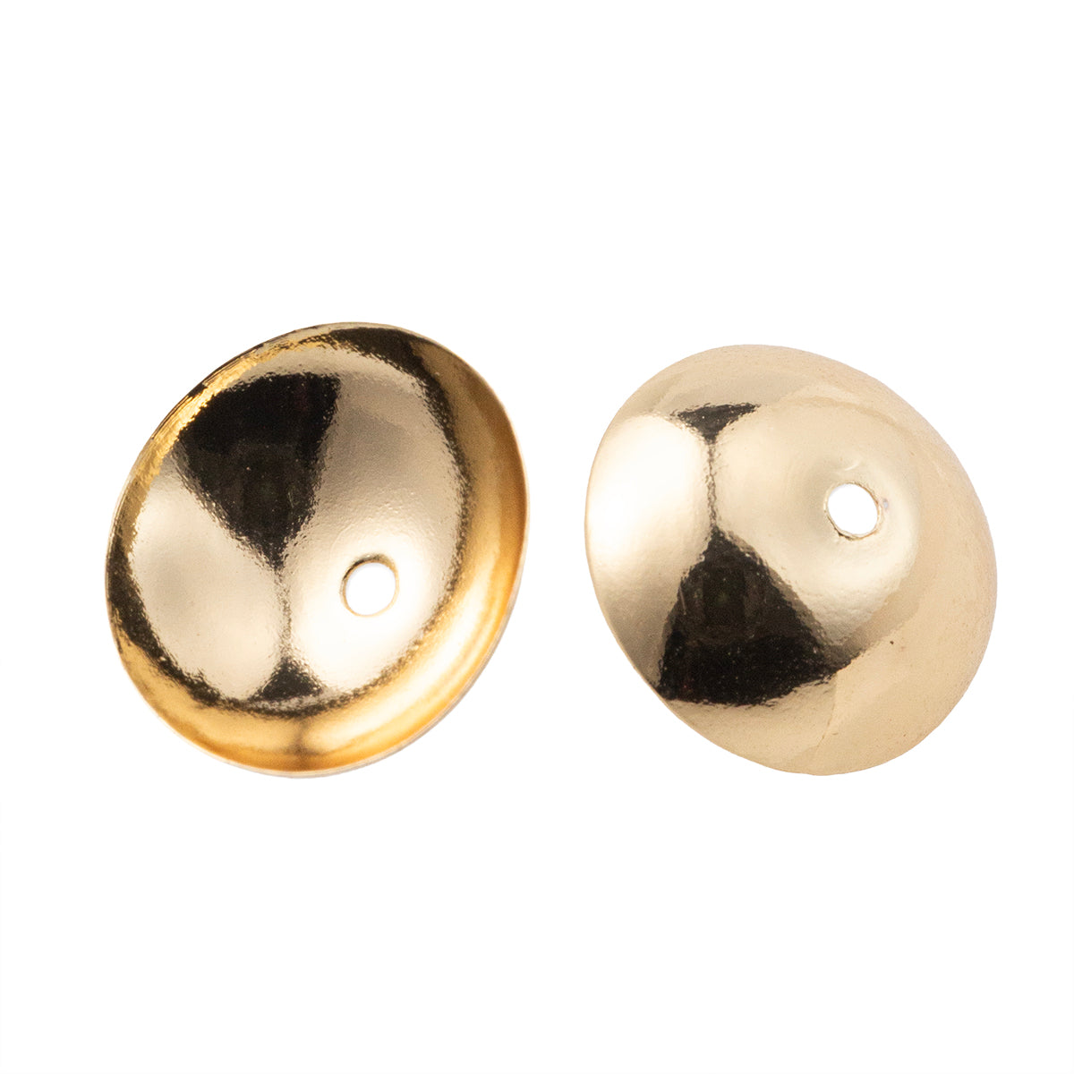 Capuchón Domo 3.7x12mm Dorado