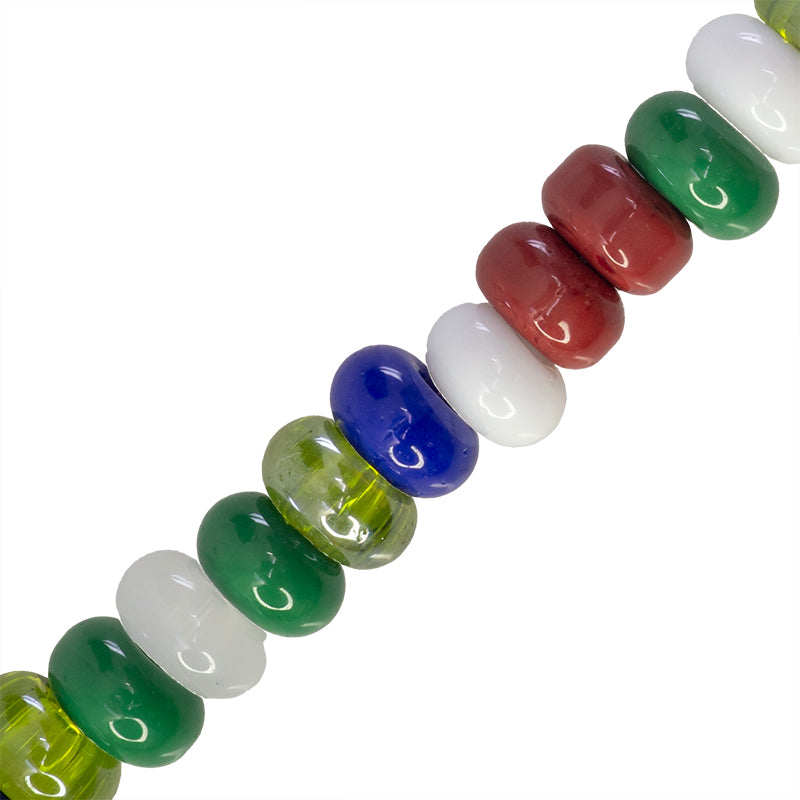 Ceramica Rondela 6x10mm Multicolor