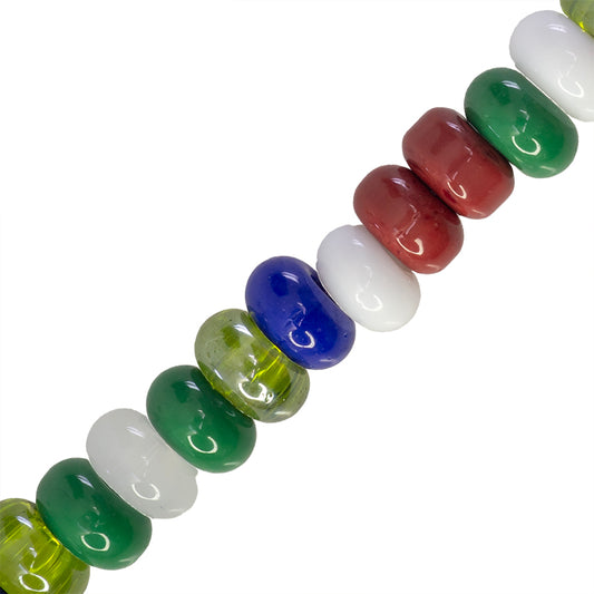 Ceramica Rondela 6x10mm Multicolor