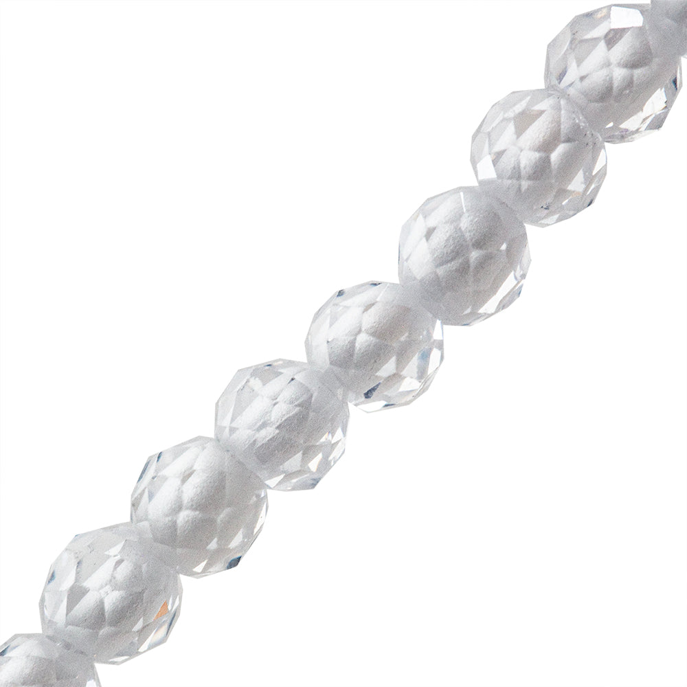 Circonia Esfera Facetada 2mm Transparente