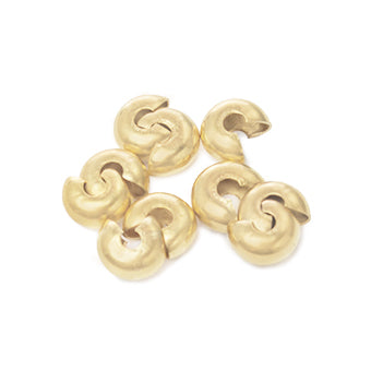 Cubre Nudo Redondo 6x5.5mm Dorado