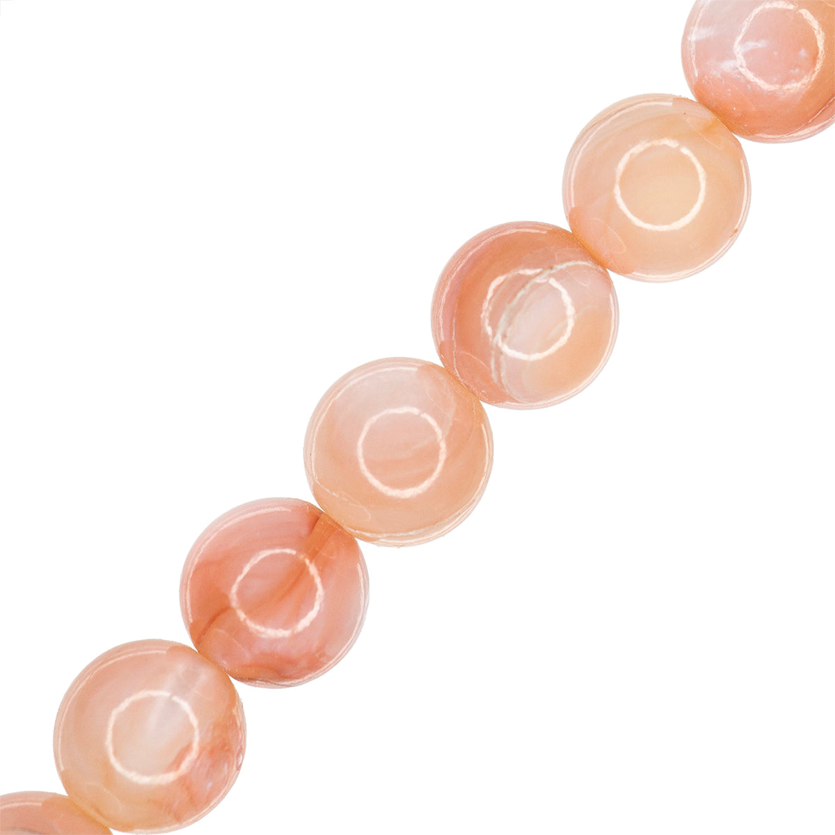 Concha Natural Esfera 5.5mm Rosa