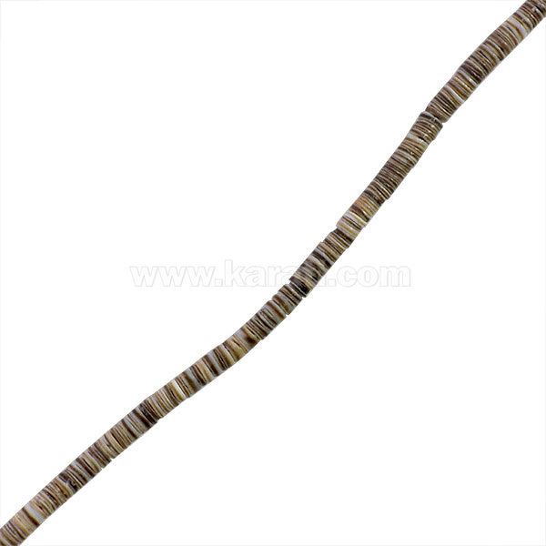 Concha Moneda 1x4.5mm Beige