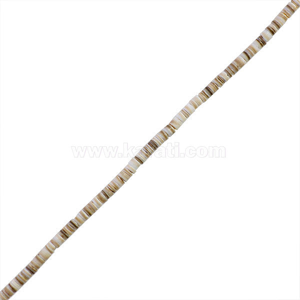 Concha Moneda 1x3mm Beige