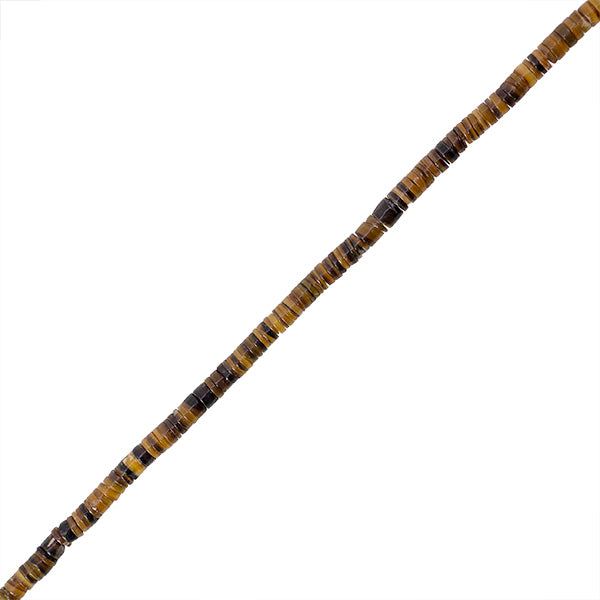 Concha Moneda 2x5mm Cafe