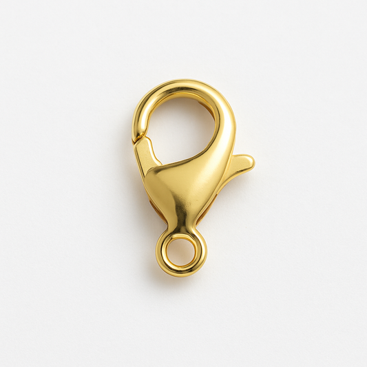 Broche Cangrejo 12x6mm Dorado