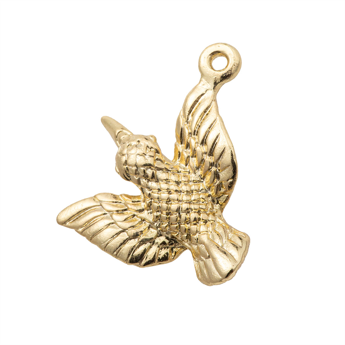 Dije Colibrí 24x23mm Dorado