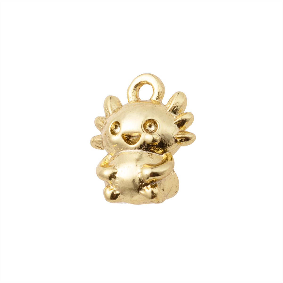Dije Ajolote 13.5x11mm Dorado