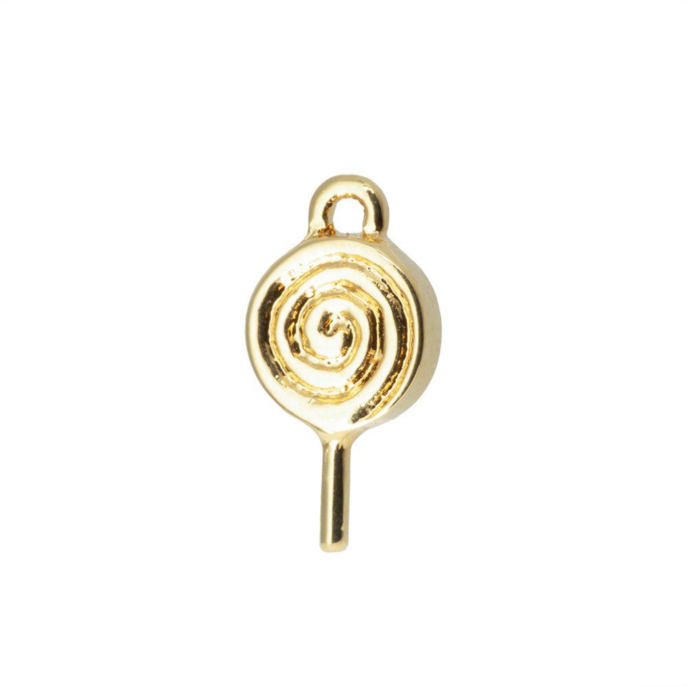 Dije Paleta 16.5x9mm Dorado