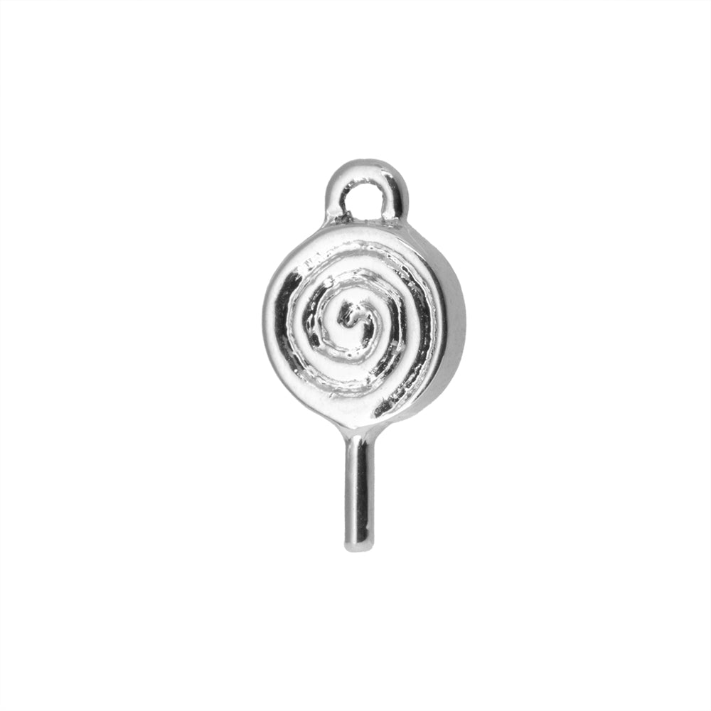 Dije Paleta 16.5x9mm Níquel Brillante