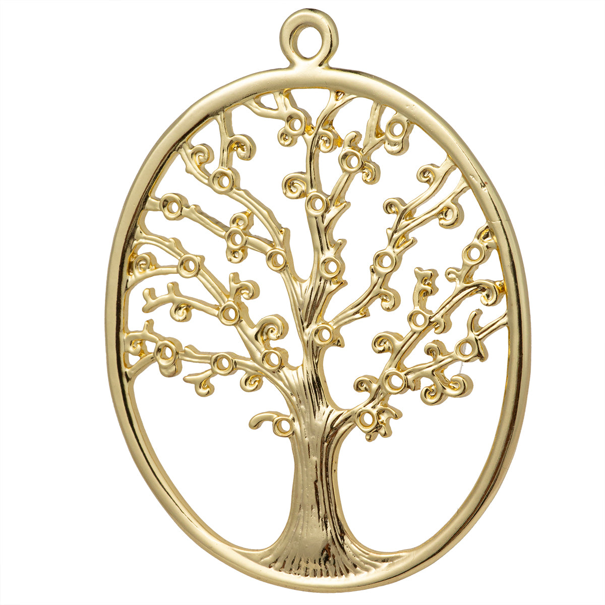 Dije Árbol 60x47mm Dorado