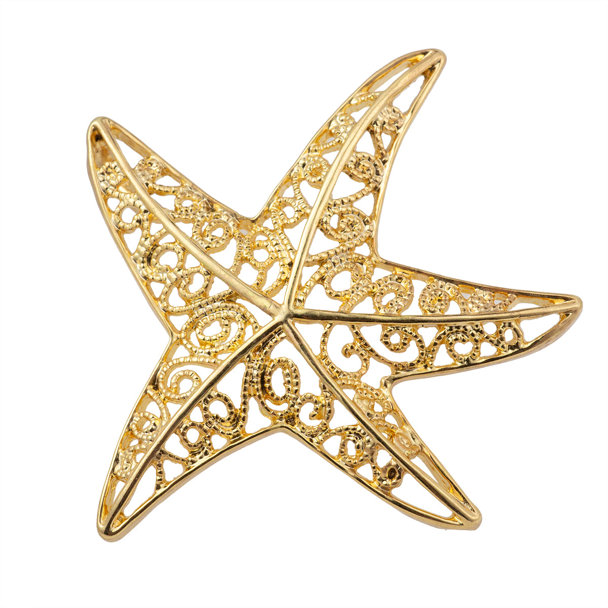 Dije Estrella de Mar 63.5x65.3mm Dorado