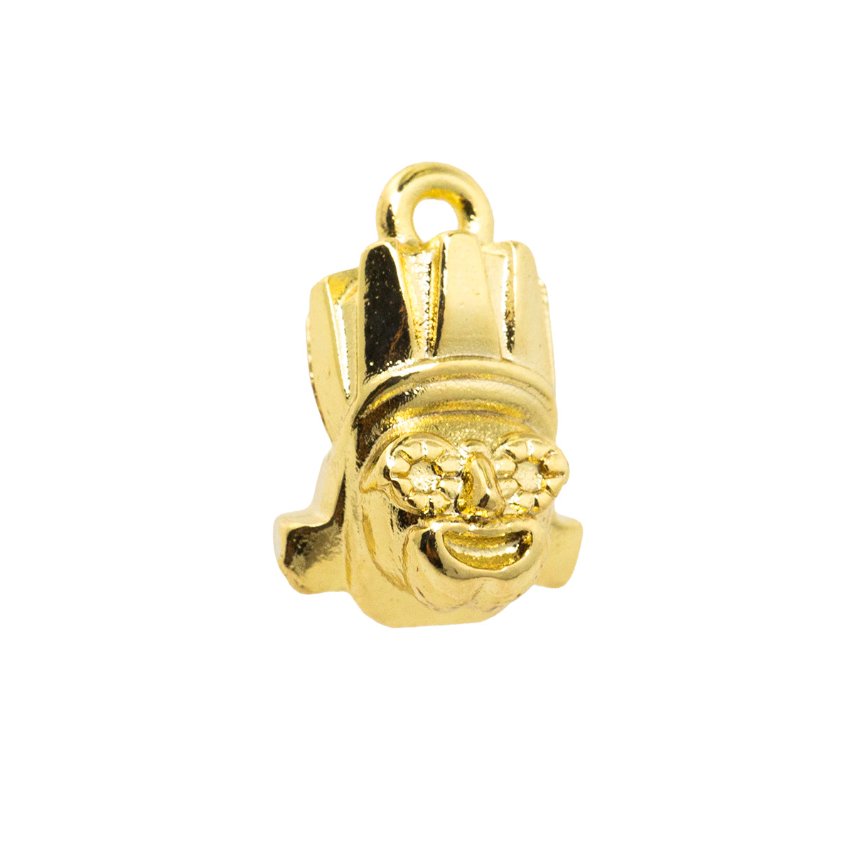 Dije Tláloc 15.5x10.7mm Dorado