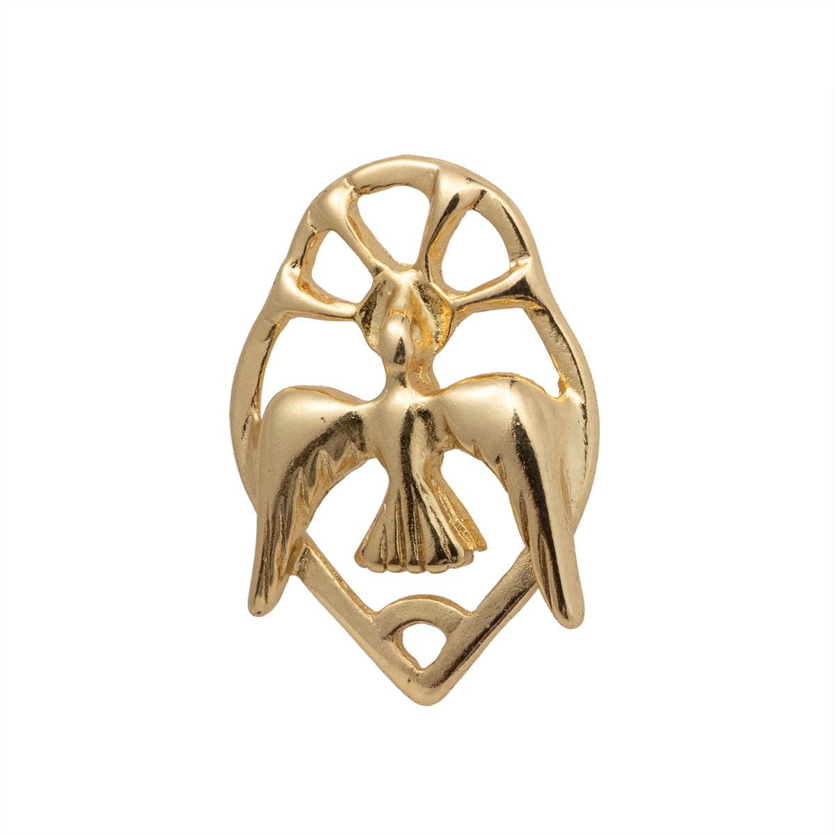 Dije Espíritu Santo 26x18mm Dorado
