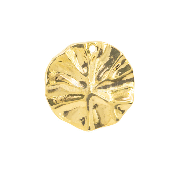 Dije Chapa Circulo 19.5mm Dorado