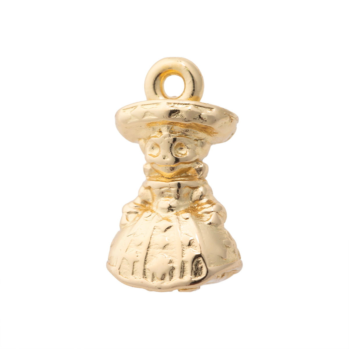 Dije Catrina 14.3x8.5mm Dorado