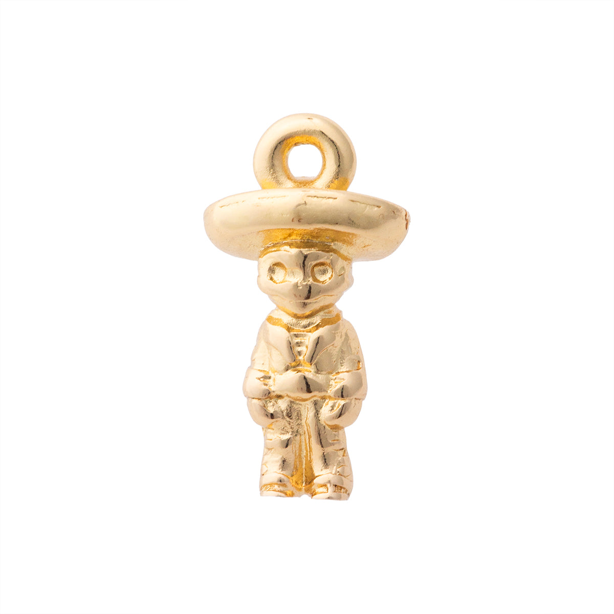 Dije Catrín 14.6x7.8mm Dorado