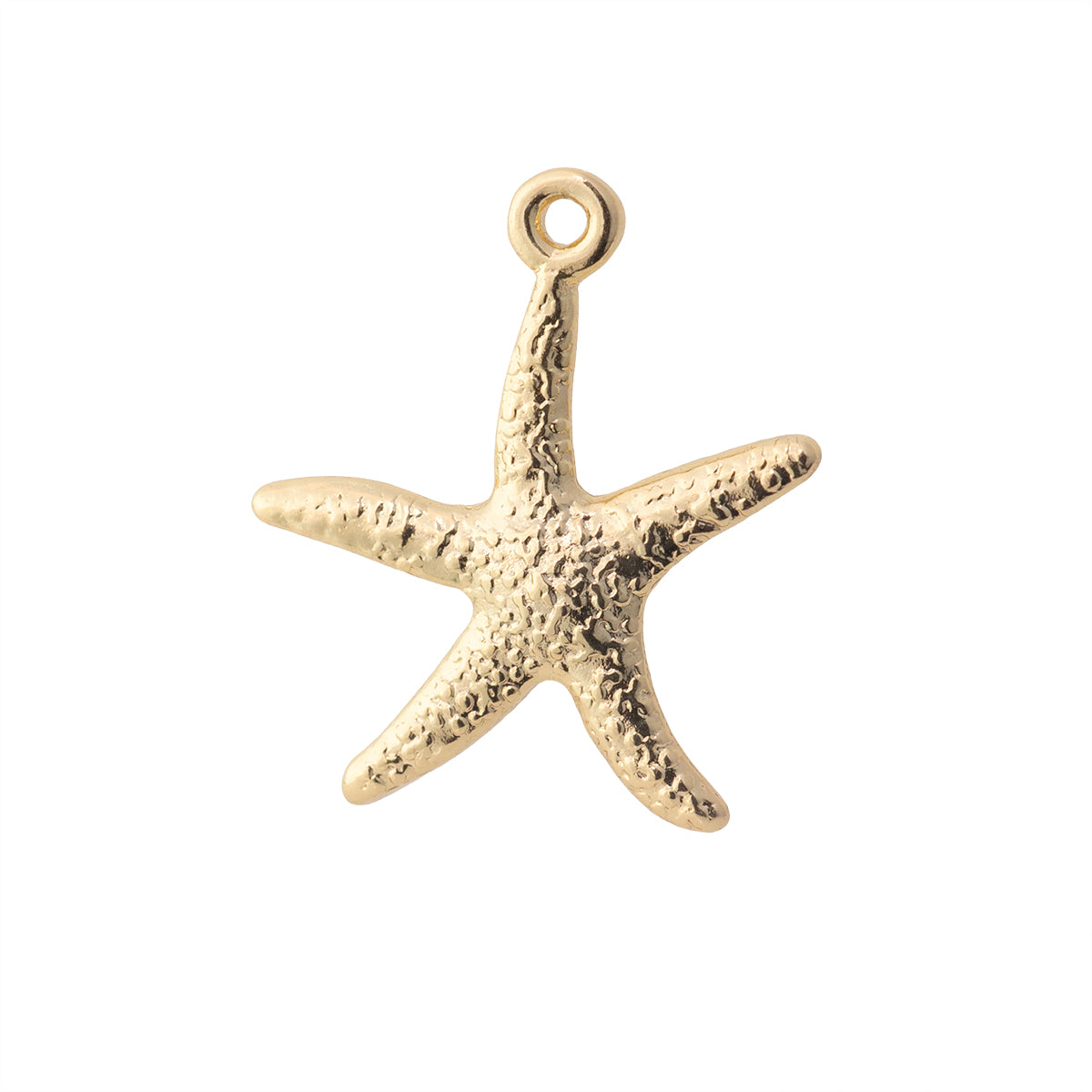 Dije Estrella de Mar 21.4x20mm Dorado Brillante