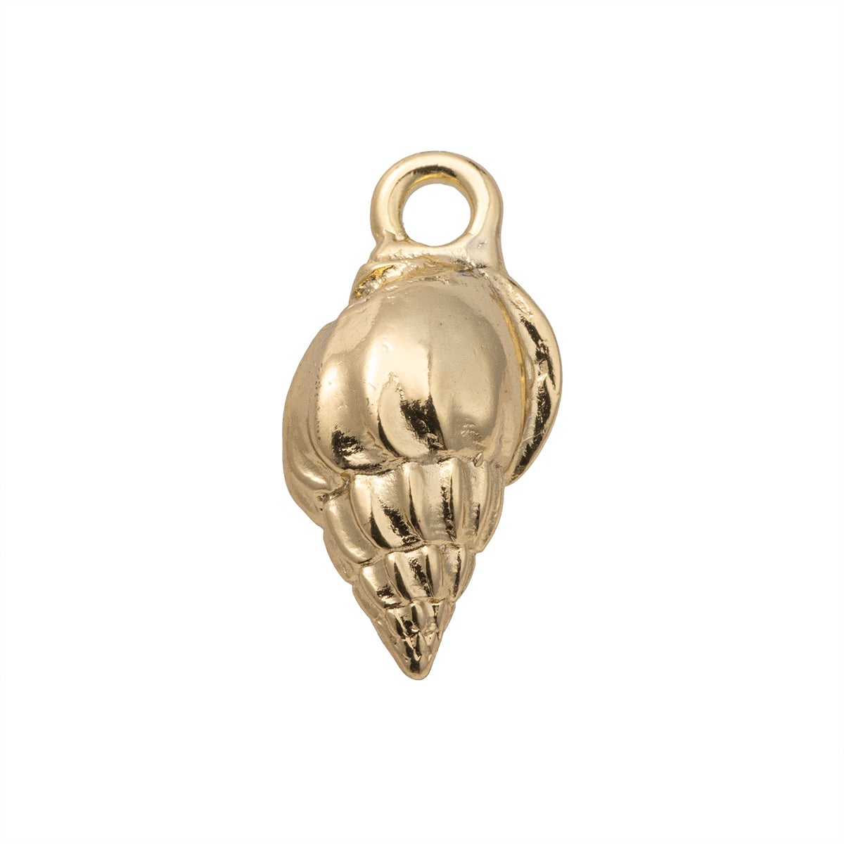 Dije Caracol 22x11mm Dorado
