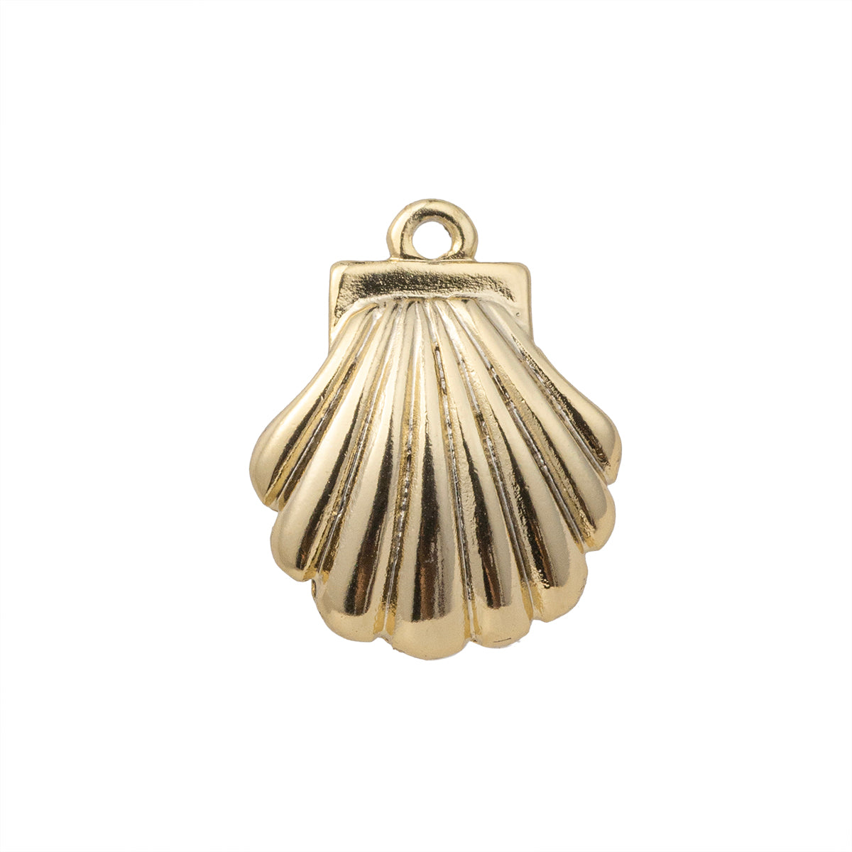 Dije Concha 21x17mm Dorado