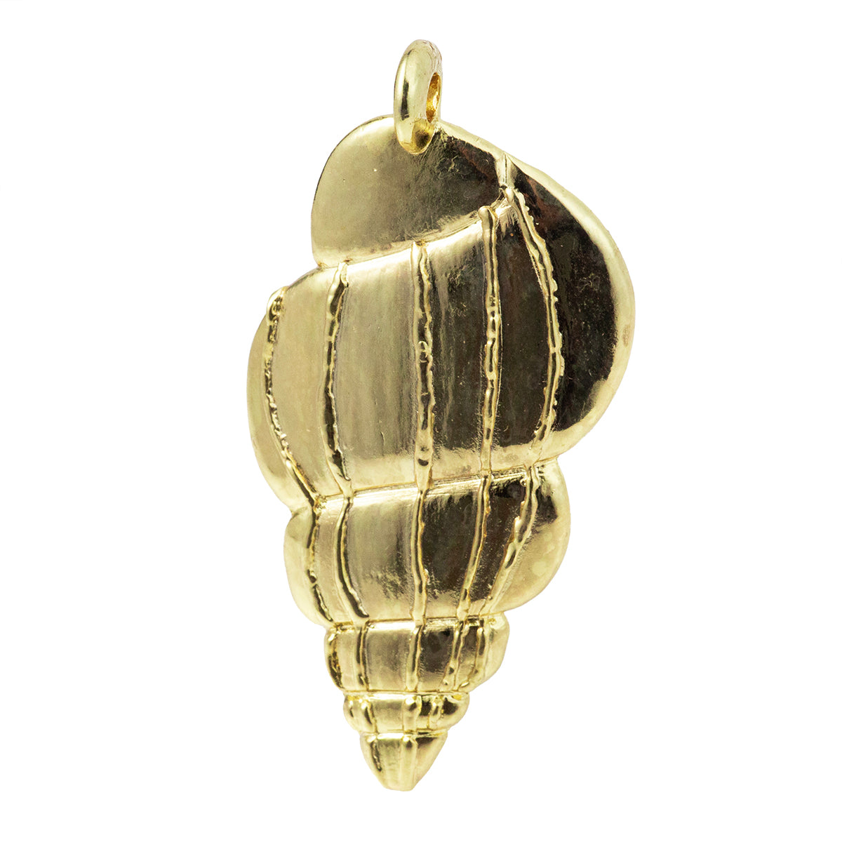 Dije Caracol 70x38mm Dorado