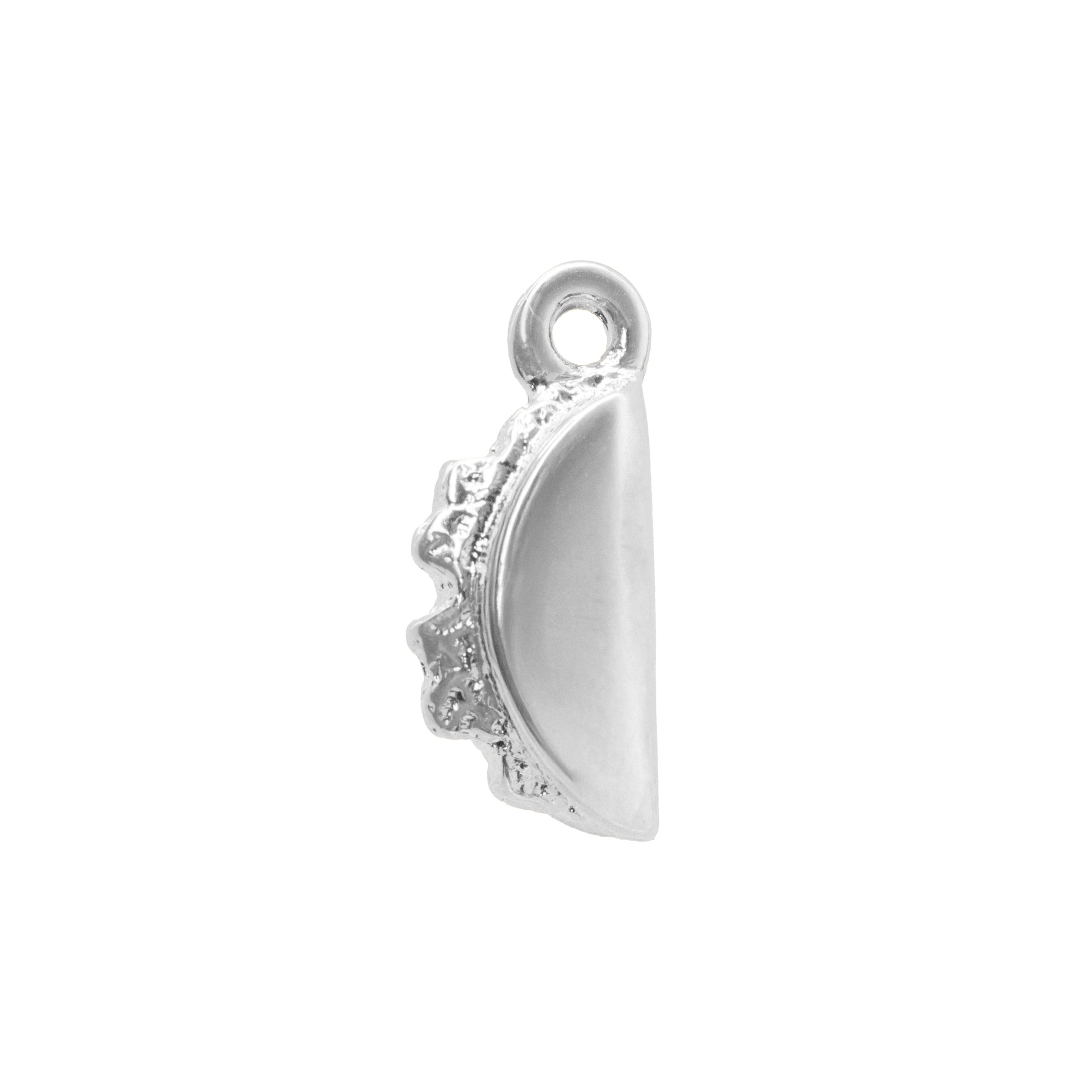 Dije Taco 15x6.5mm Niquel
