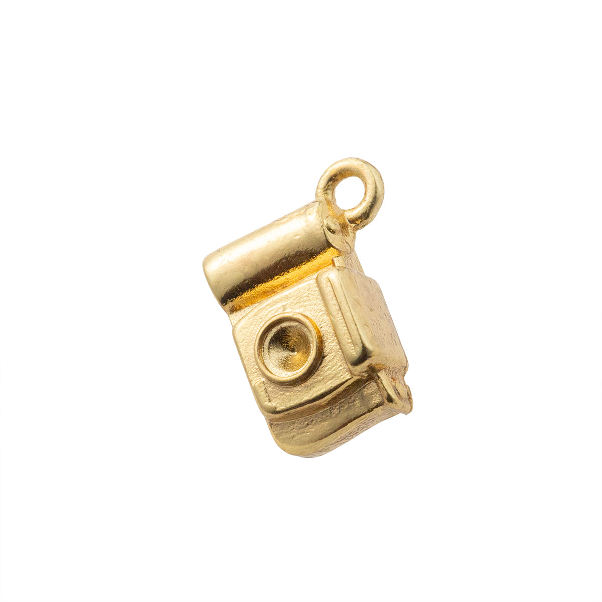 Dije Cámara 16x8mm Dorado