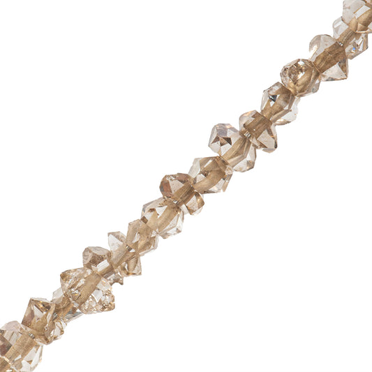 Diamante Herkimer Facetado 1.5-2x2-2.5mm Gris