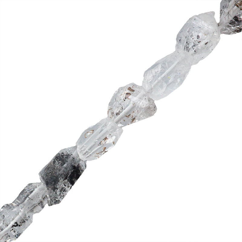 Diamante Herkimer Nugget 5-7mm Gris