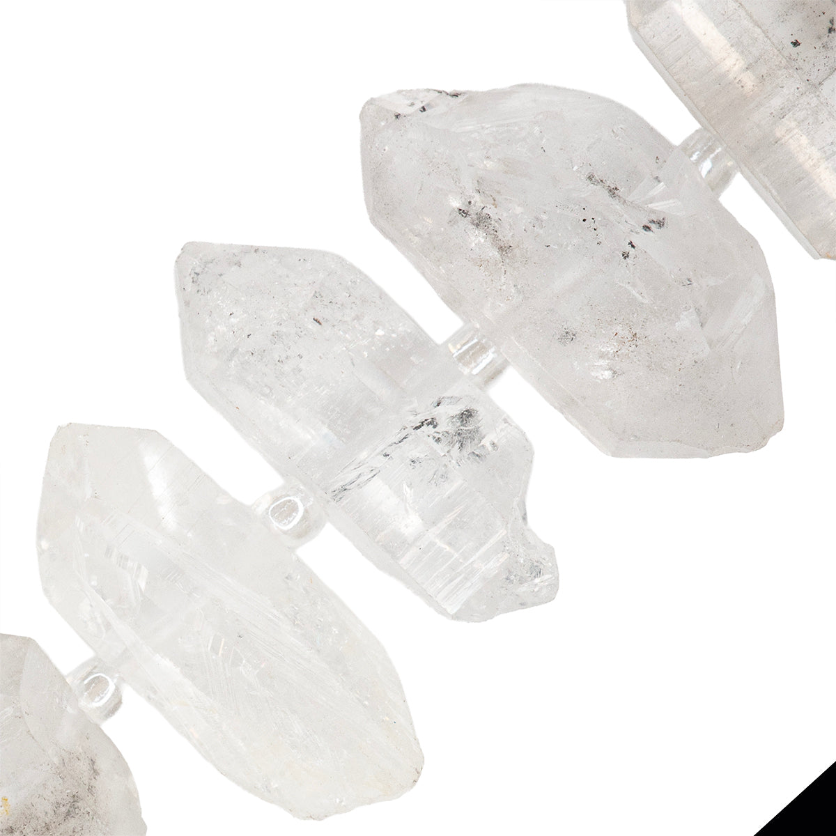 PFP Diamante Herkimer Facetado 7-15x15-30mm Transparente