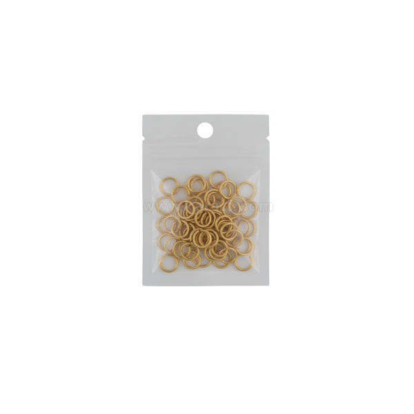 Argolla Sencilla 8x1.2mm Dorado Brillante 3