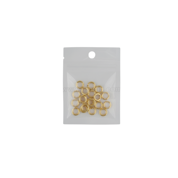 Argolla Soldada 5x5mm Dorado 3