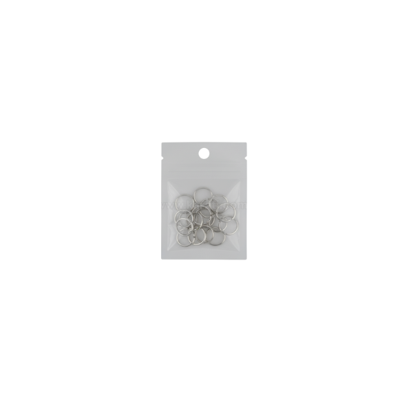 Argolla Sencilla 7x1mm Plateado Brillante 3