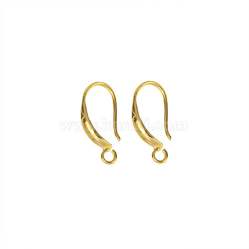 Gancho para Arete Frances 18x2.5mm Dorado