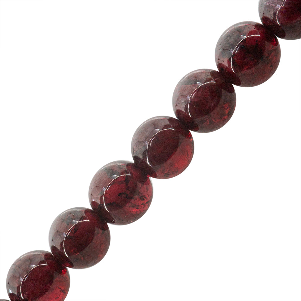 Granate Esfera 4mm Rojo