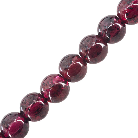 Granate Esfera 2mm Rojo