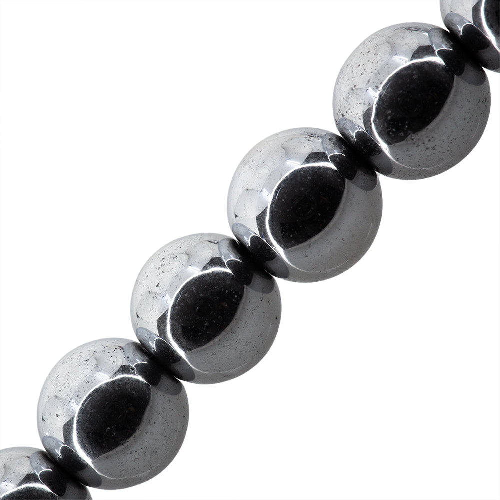 Hematita Esfera 10mm Plata
