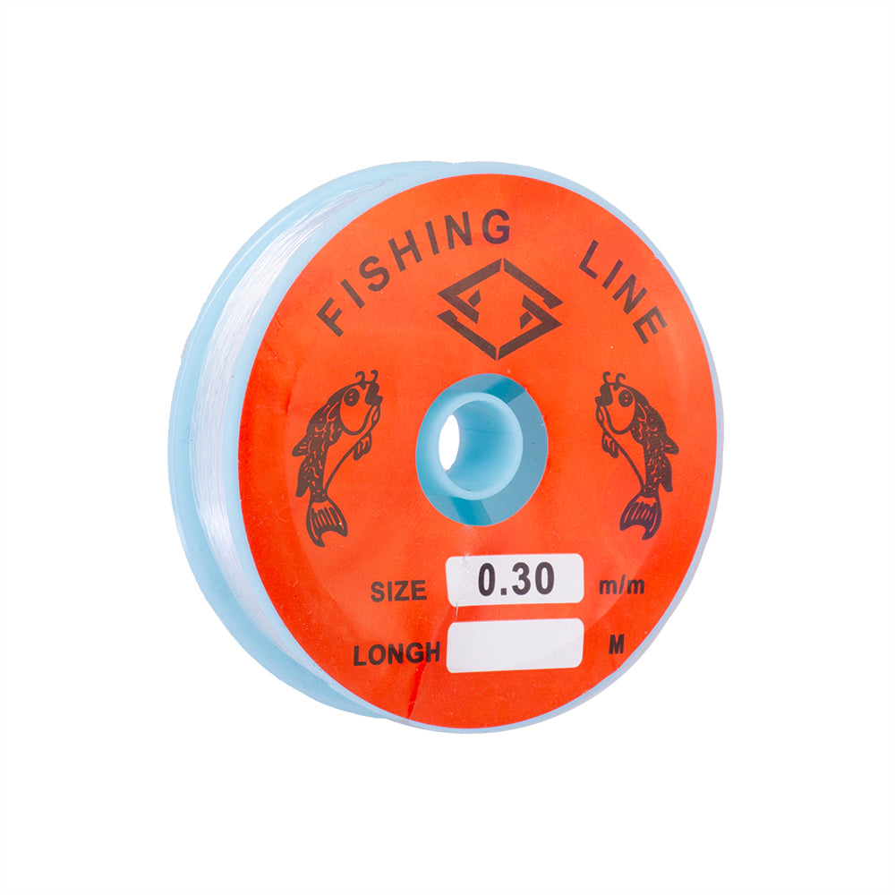 Hilo Nylon Rígido .3mm Transparente