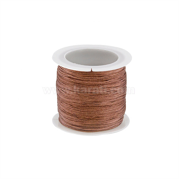 Hilo Poliester Redondo 0.5mm Cafe