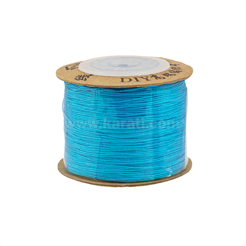 Hilo Poliester Redondo .4mm Azul