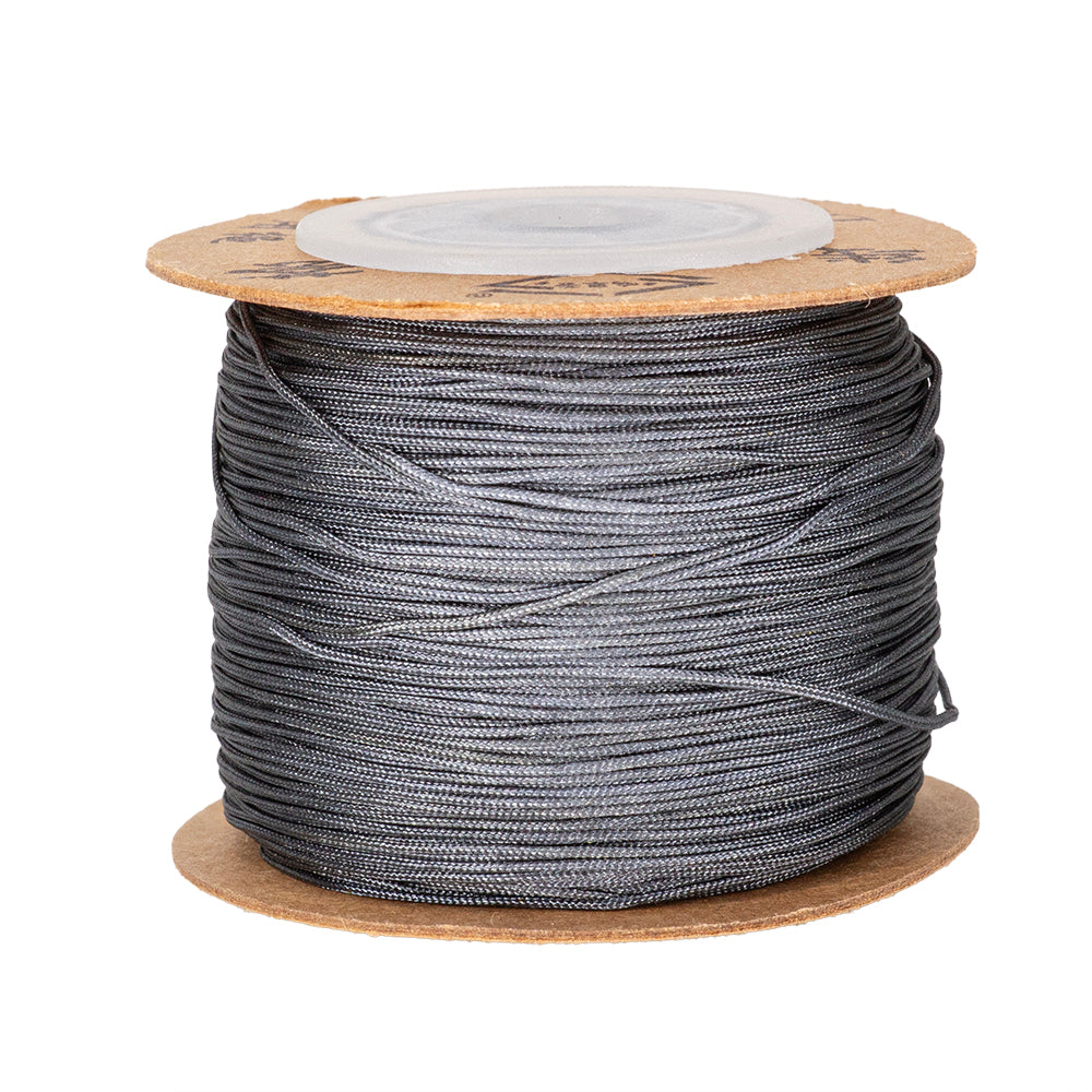 Hilo Poliéster Redondo .4mm Gris