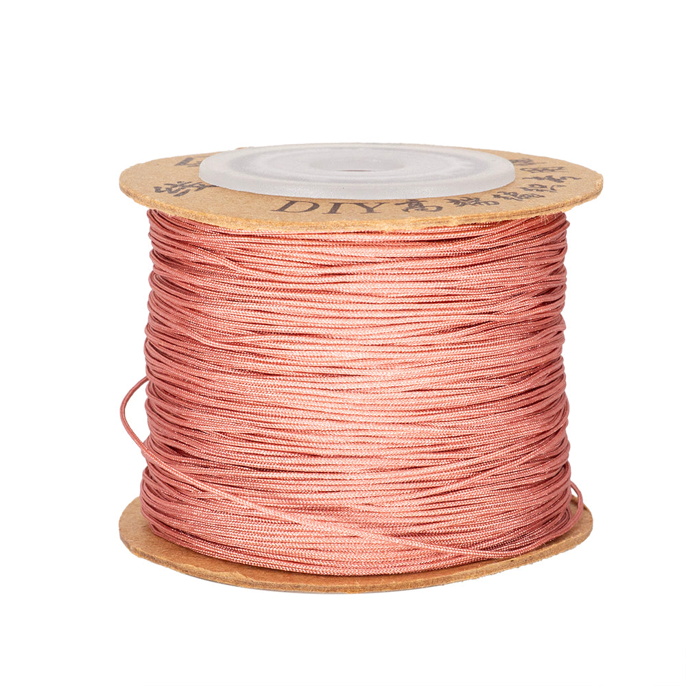 Hilo Poliéster Redondo .6mm Rosa