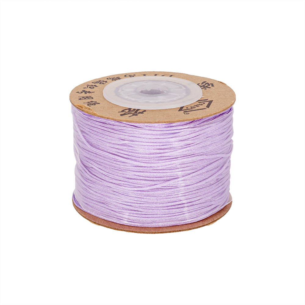 Hilo Poliéster Redondo .8mm Lila