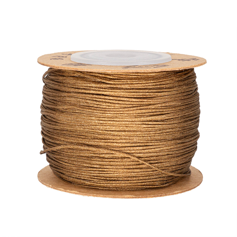 Hilo Poliéster Redondo .8mm Café